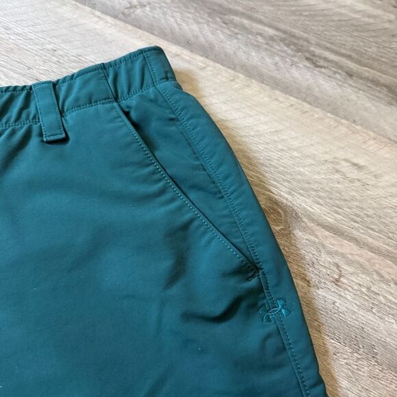 Under Armour Shorts Dark Teal Loose Fit Hestgear 38 Men’s - Picture 3 of 8